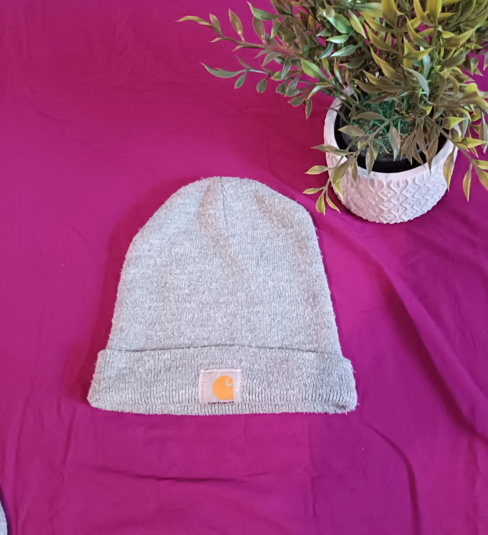 Bonnet gris Carhartt 